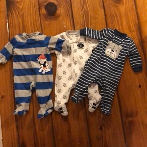 Newborn Fleece Pajamas